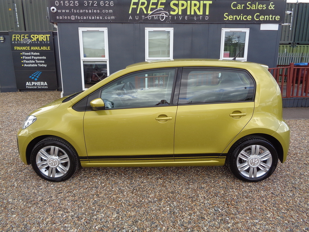 Volkswagen Up High Up Yellow #6