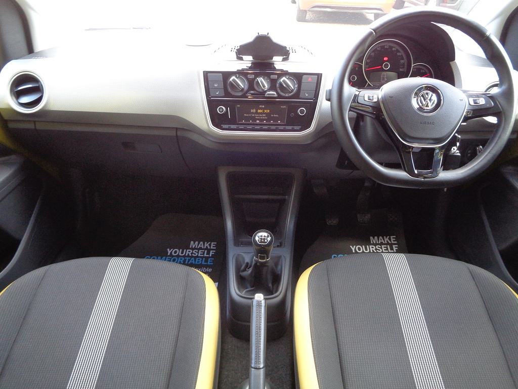 Volkswagen Up High Up Yellow #3