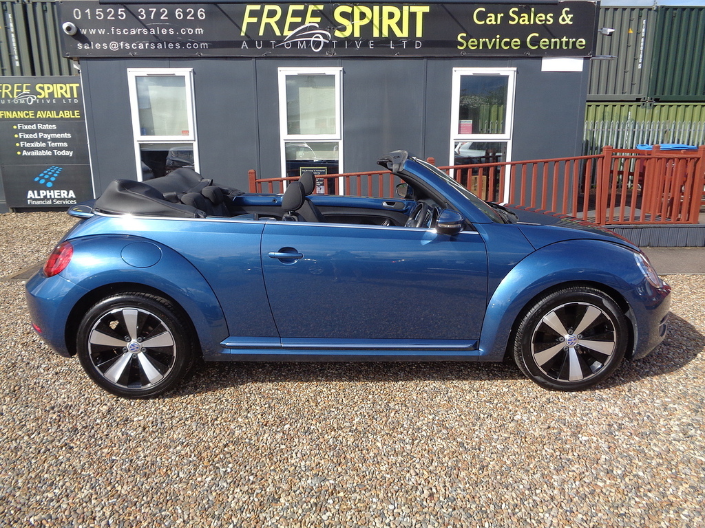 Volkswagen Beetle Tdi Bluemotion Tech Design Blue #5