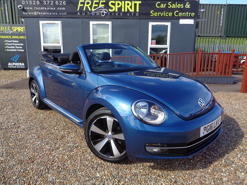 Volkswagen Beetle Tdi Bluemotion Tech Design Blue