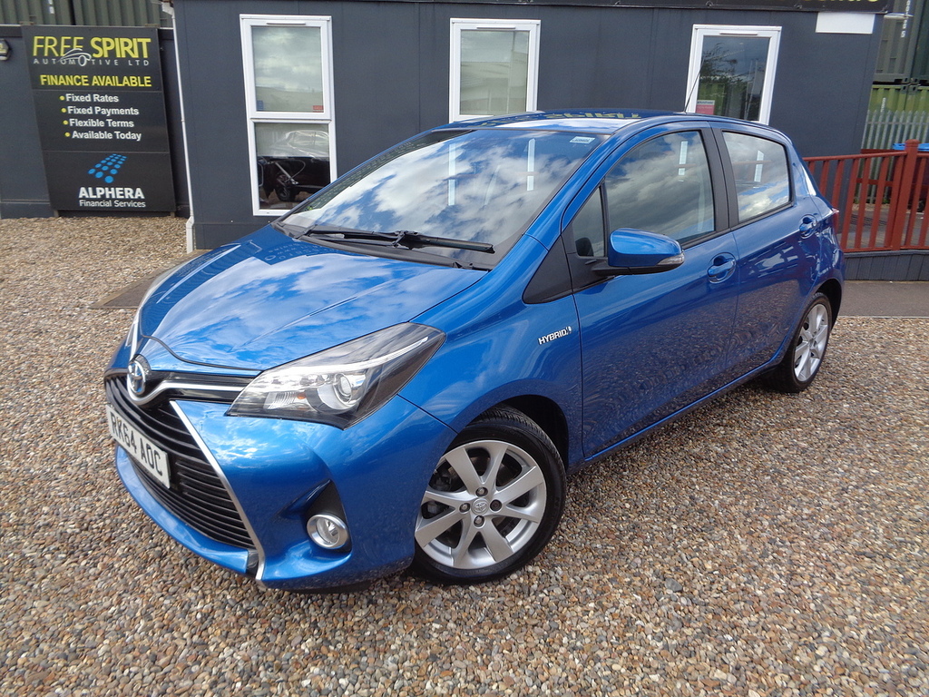 Toyota Yaris Vvt-h Excel Blue #4