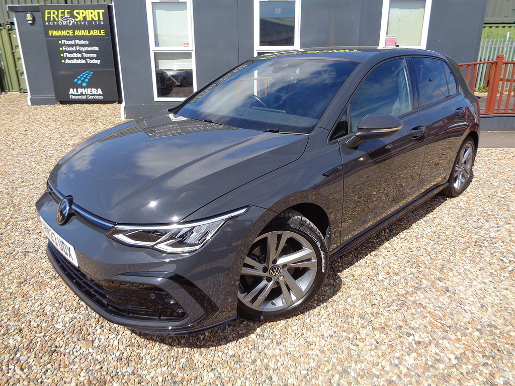 Volkswagen Golf Tdi R-line Grey #4