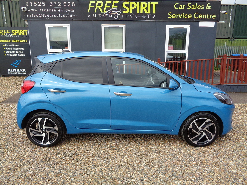 Hyundai I10 Premium Blue #5