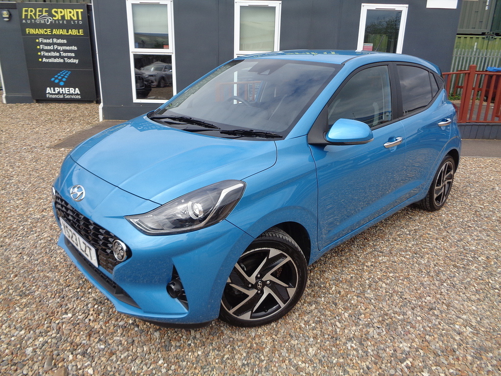 Hyundai I10 Premium Blue #4