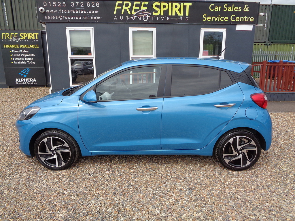 Hyundai I10 Premium Blue #6