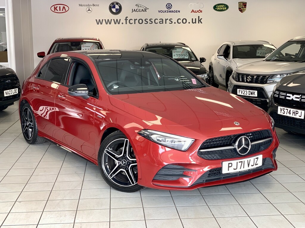 Mercedes-Benz A Class Hatchback 2.0 A200d Amg Line Edition 202171 Red