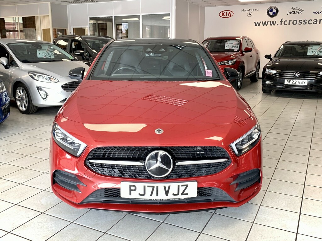 Mercedes-Benz A Class Hatchback 2.0 A200d Amg Line Edition 202171 PJ71VJZ Red #4