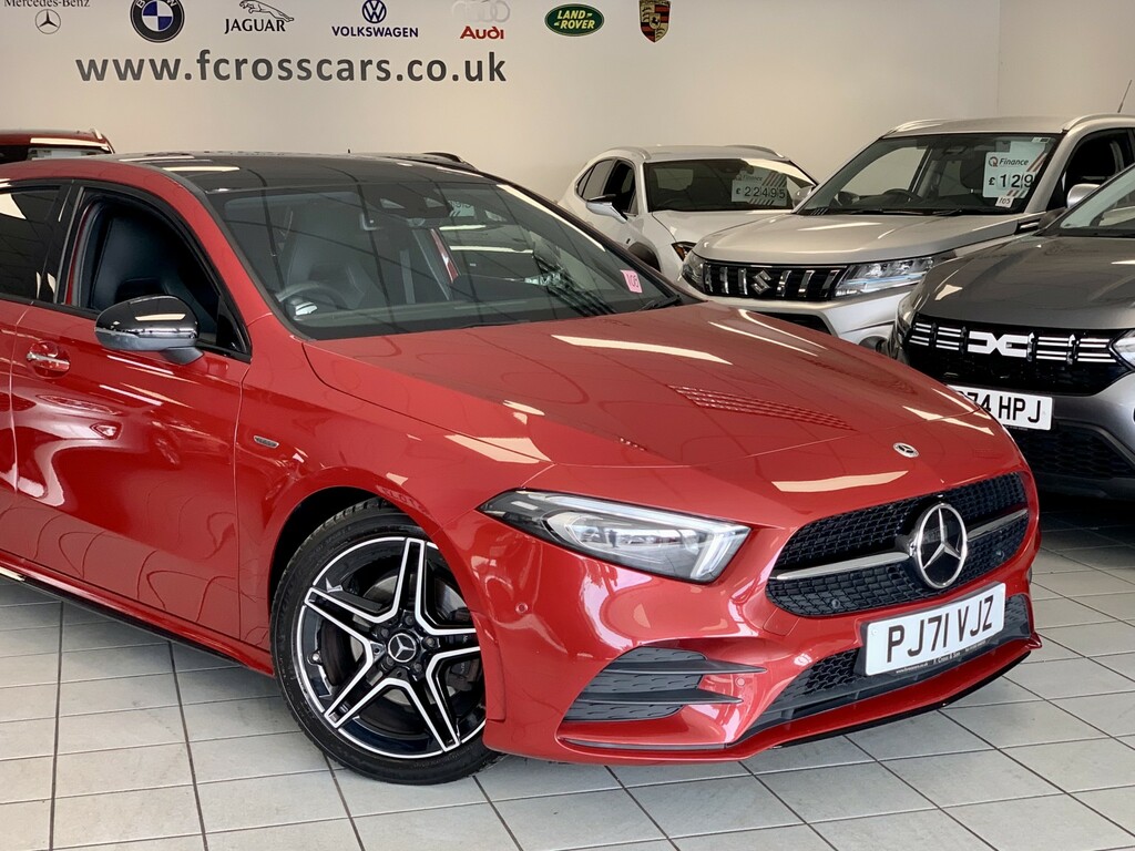 Mercedes-Benz A Class Hatchback 2.0 A200d Amg Line Edition 202171 PJ71VJZ Red #5