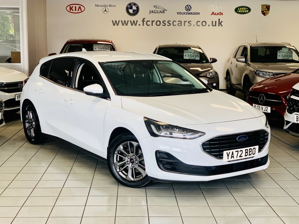 Ford Focus 1.5 Focus Titanium 1.5L Ecoblue 115Ps Fwd 8 White
