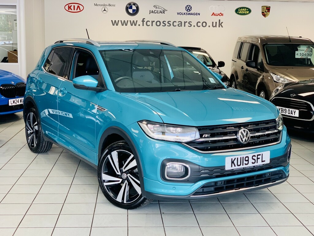 Volkswagen T-Cross 1.0 Tsi R-line Blue