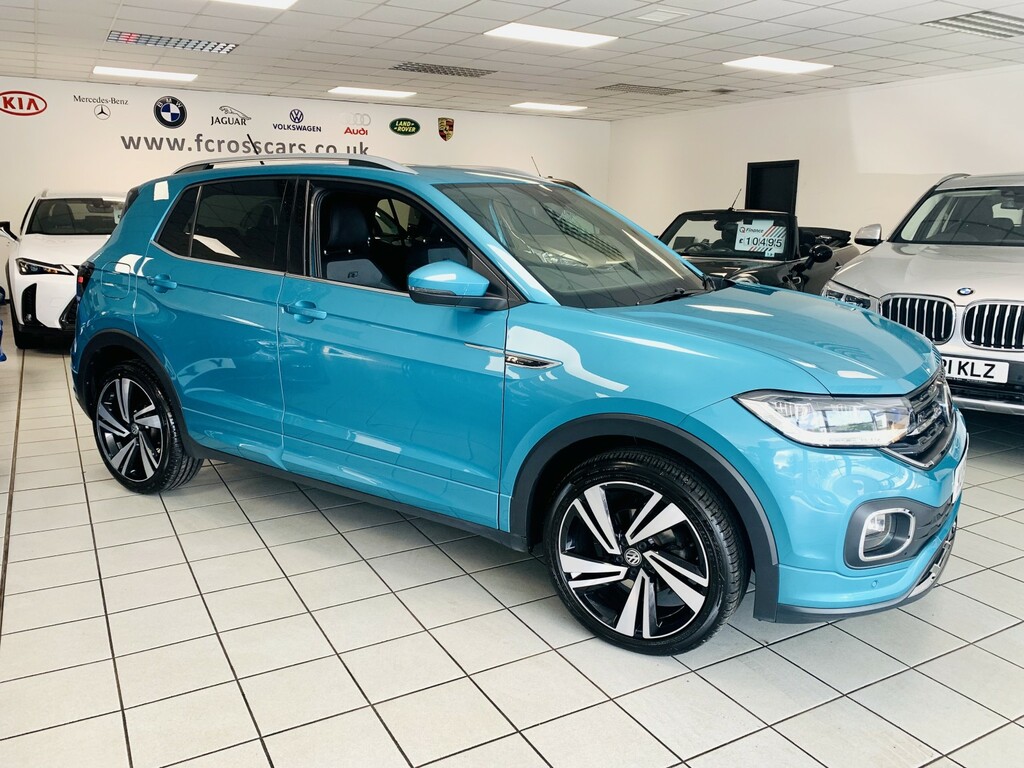 Volkswagen T-Cross 1.0 Tsi R-line Blue #6