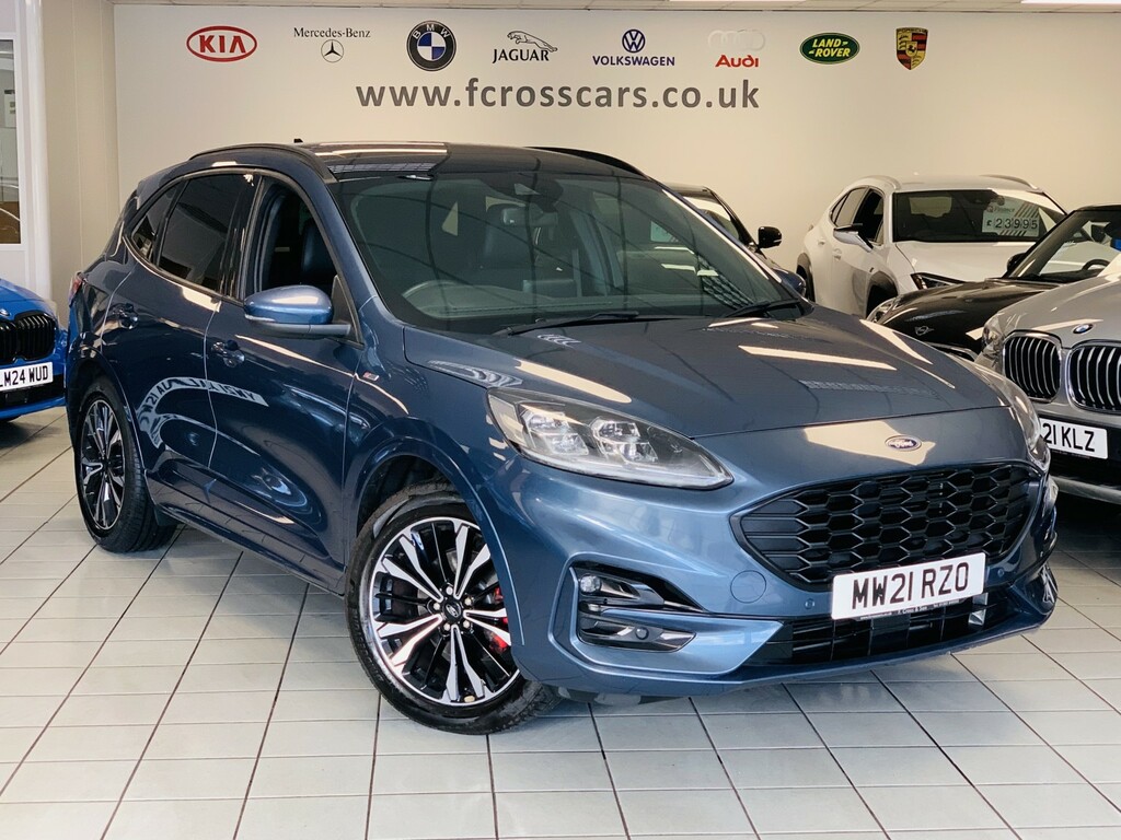 Ford Kuga 1.5 Kuga St-line X 1.5L Ecoblue 120Ps Fwd 6 Blue