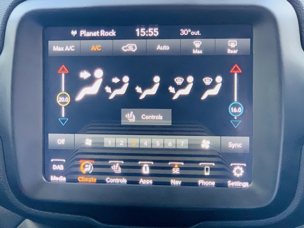 Jeep Renegade Night Eagle Black #17