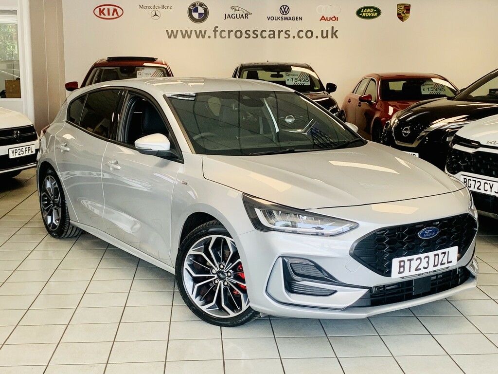 Ford Focus 1.0 Focus St-line X 1.0L Ecoboost 125Ps Mhe Silver