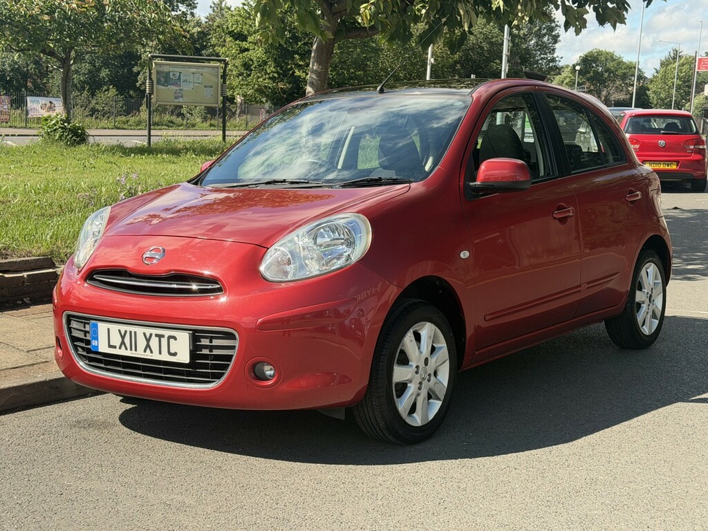Nissan Micra 1.2 12V Tekna Red #4