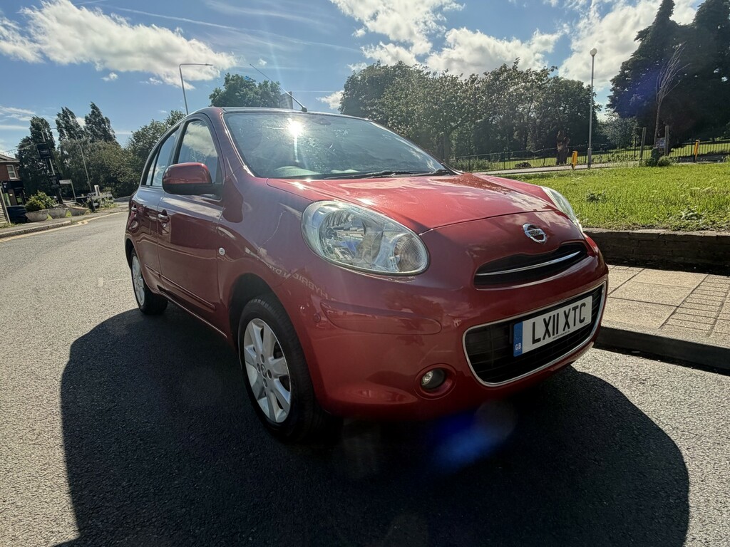 Nissan Micra 1.2 12V Tekna Red #2