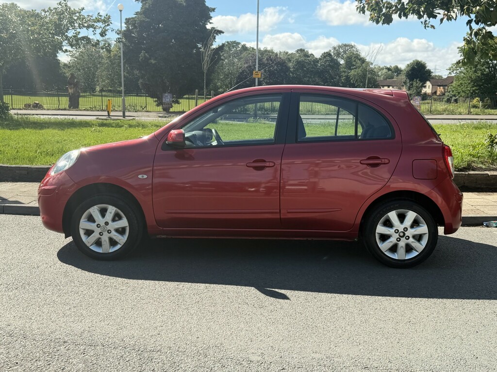 Nissan Micra Acenta White #10