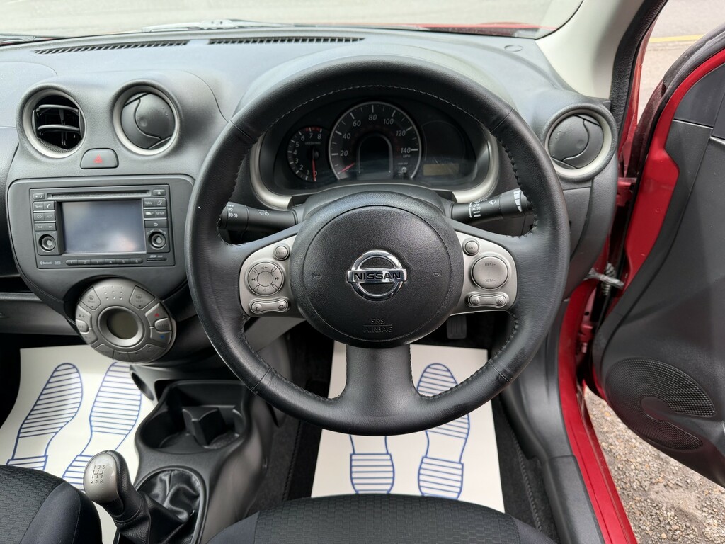 Nissan Micra Acenta White #37