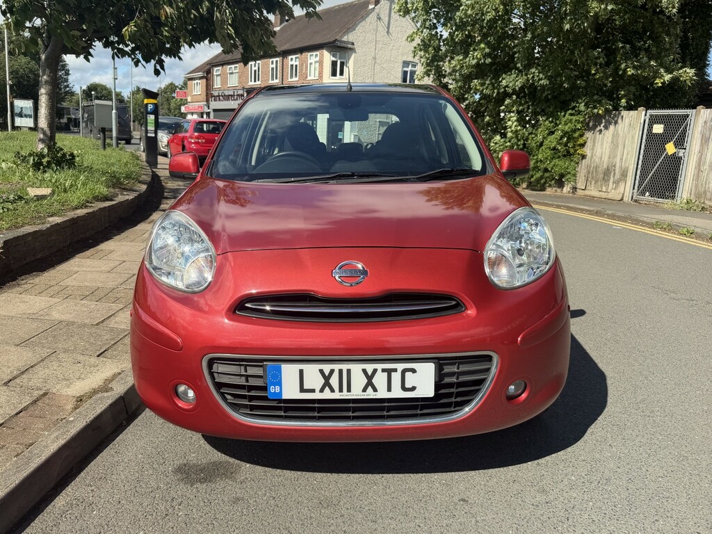Nissan Micra 1.2 12V Tekna Red #3