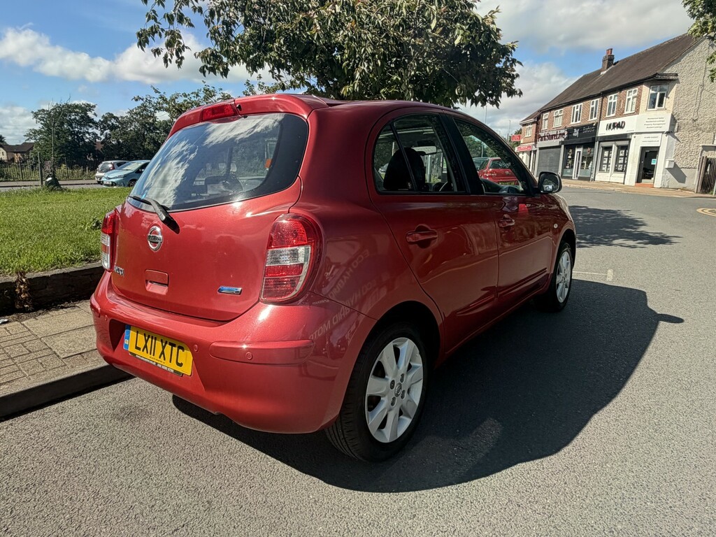 Nissan Micra 1.2 12V Tekna Red #5