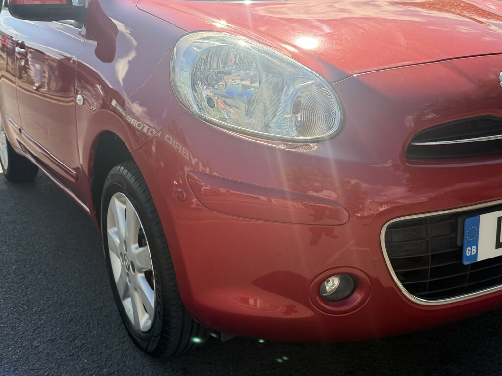 Nissan Micra Acenta White #11