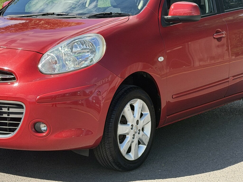 Nissan Micra Acenta White #12