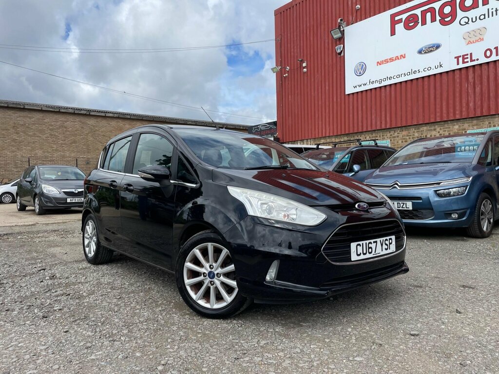 Ford B-Max 1.0T Ecoboost Titanium Navigator Euro 6 CU67YSP Black #4