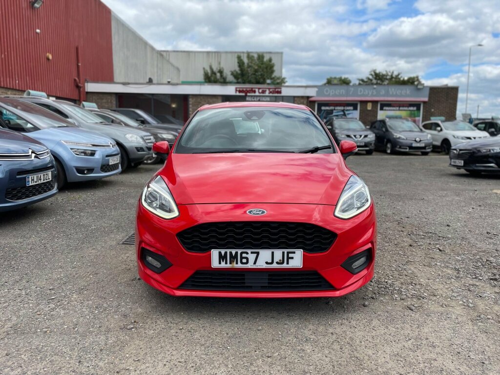 Ford Fiesta 1.0T Ecoboost St-line Euro 6 Ss MM67JJF Red #5