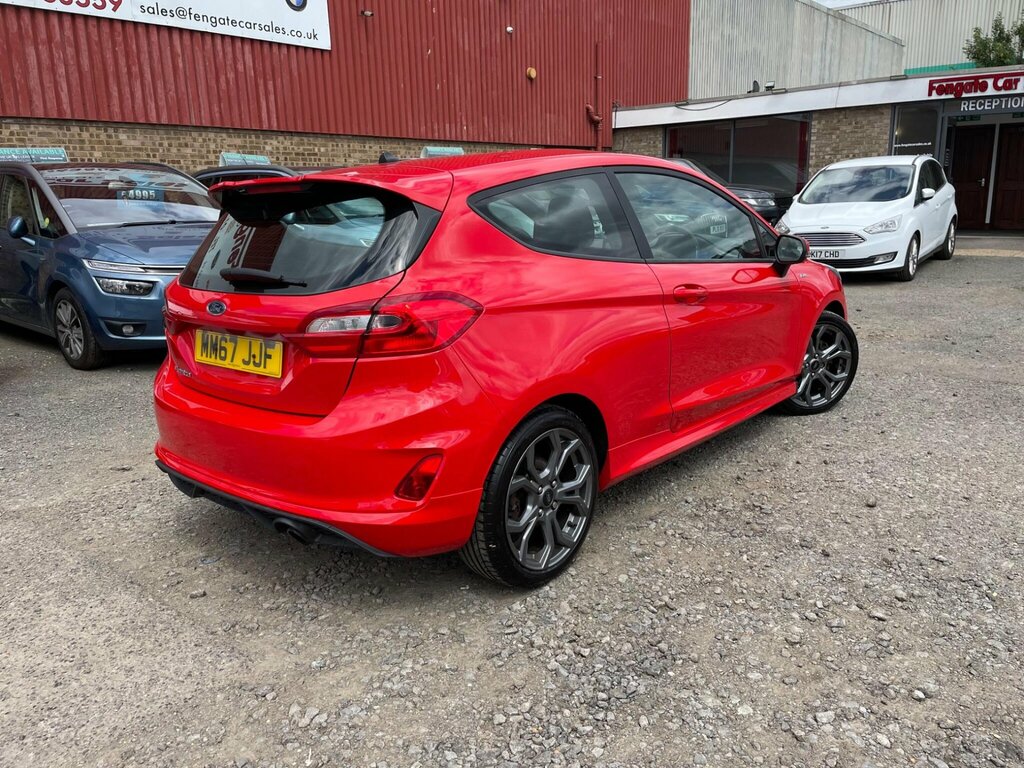 Ford Fiesta 1.0T Ecoboost St-line Euro 6 Ss MM67JJF Red #6