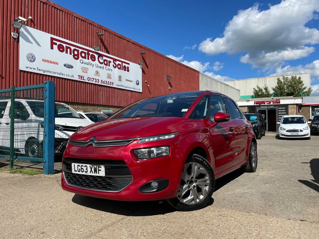 Citroen C4 Picasso 1.6 E-hdi Airdream Exclusive Etg6 Euro 5 Ss Red