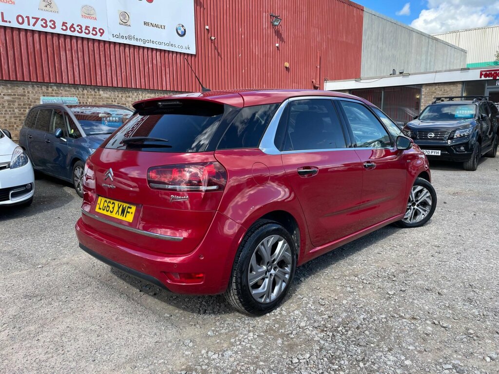 Citroen C4 Picasso 1.6 E-hdi Airdream Exclusive Etg6 Euro 5 Ss Red #3