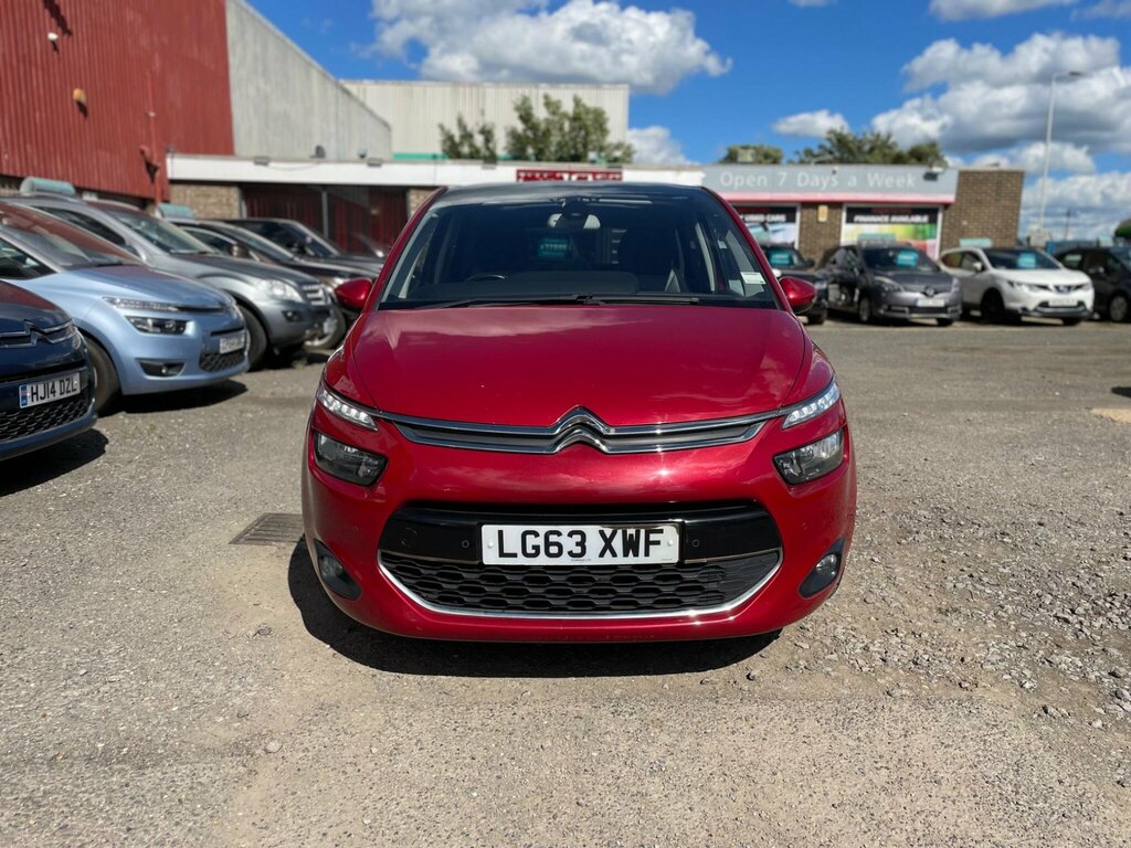 Citroen C4 Picasso 1.6 E-hdi Airdream Exclusive Etg6 Euro 5 Ss Red #5