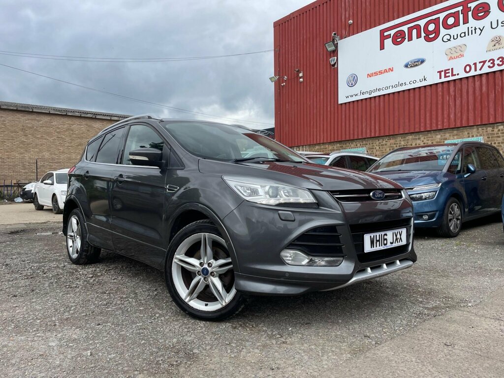 Ford Kuga 2.0 Tdci Titanium X Sport Powershift Awd Euro 6 S WH16JXX Grey #4