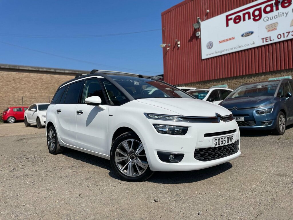 Citroen Grand C4 Picasso 1.6 Bluehdi Exclusive Eat6 Euro 6 Ss White #4