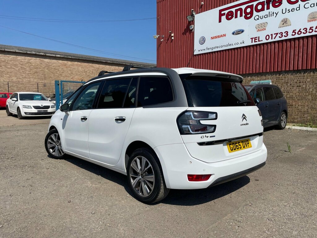 Citroen Grand C4 Picasso 1.6 Bluehdi Exclusive Eat6 Euro 6 Ss White #3