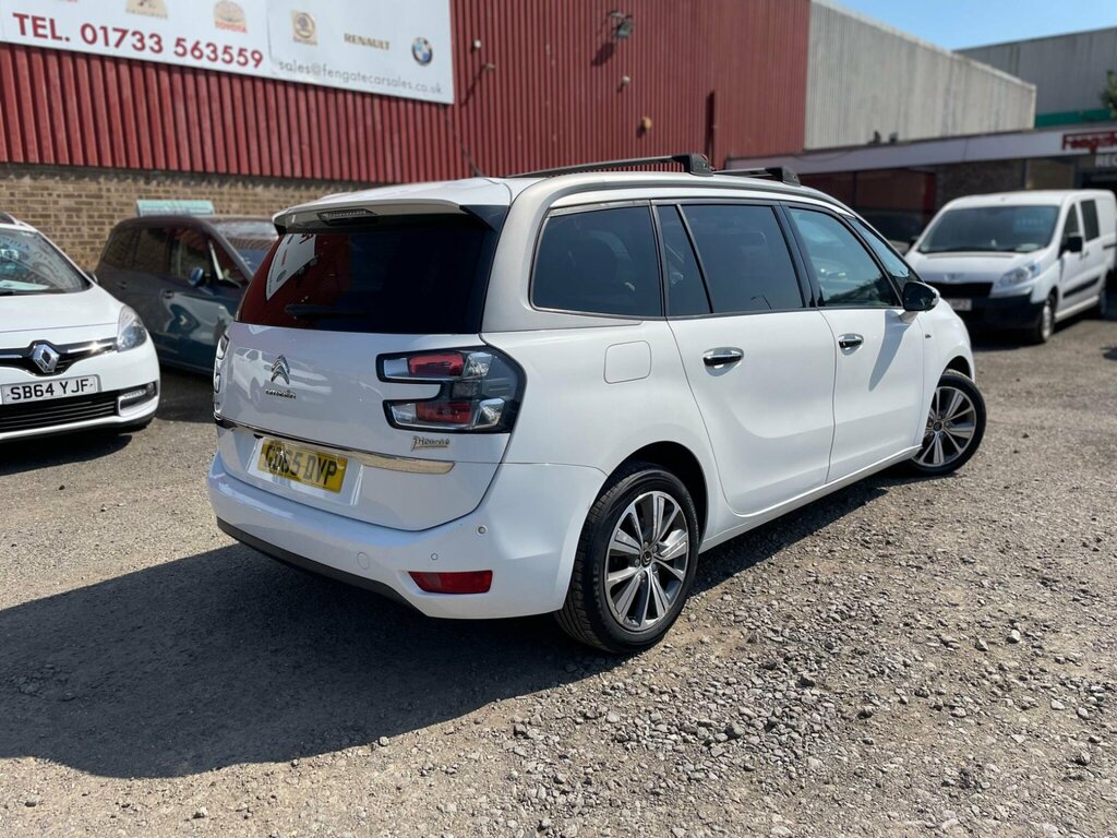 Citroen Grand C4 Picasso 1.6 Bluehdi Exclusive Eat6 Euro 6 Ss White #5