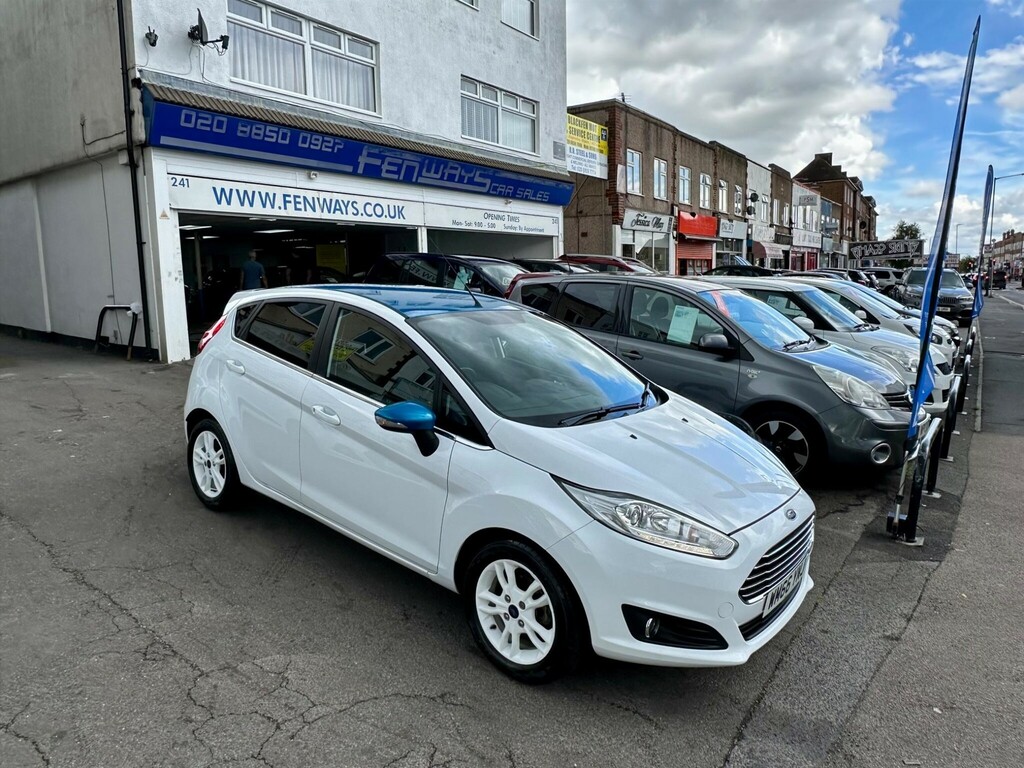 Ford Fiesta 1.0T Ecoboost Zetec White Edition Euro 6 Ss  #4