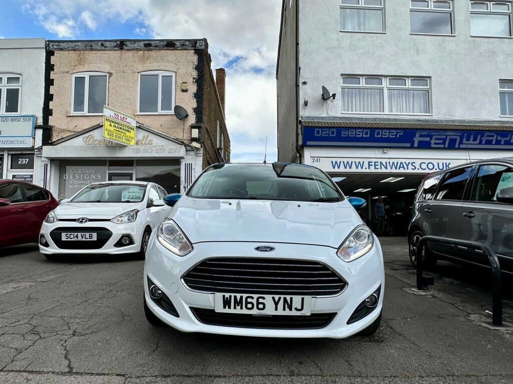 Ford Fiesta 1.0T Ecoboost Zetec White Edition Euro 6 Ss  #6