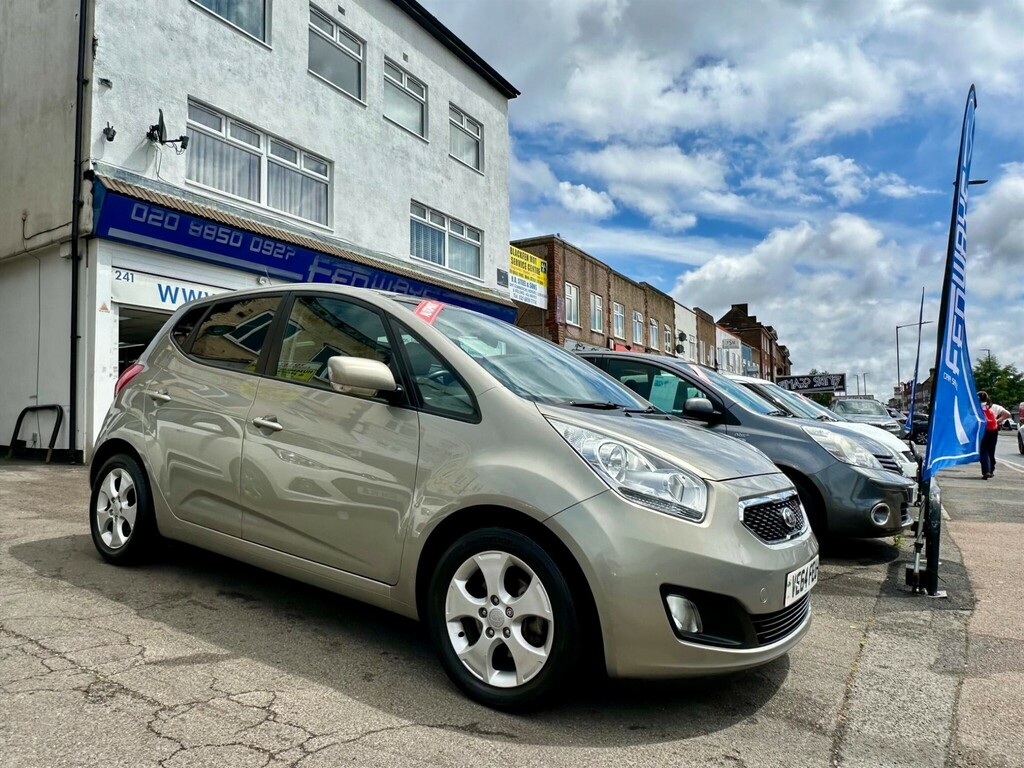 Kia Venga 1.6 3 Mpv Euro 5 123 Bhp Silver