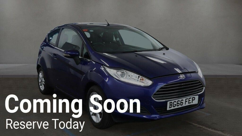 Ford Fiesta 1.25 Zetec Euro 6 Blue