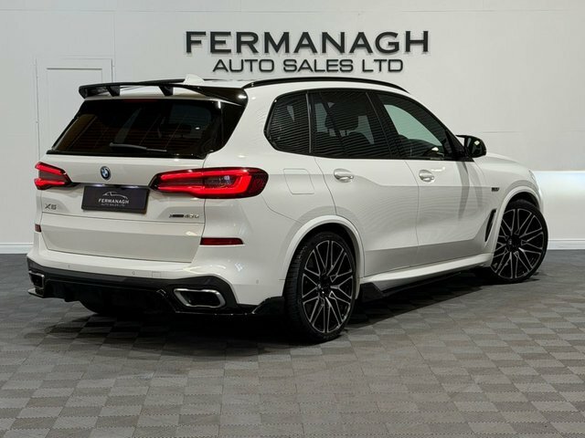 BMW X5 3.0 45E 24Kwh M Sport Suv Plug-in Hybri LM22NGN White #6