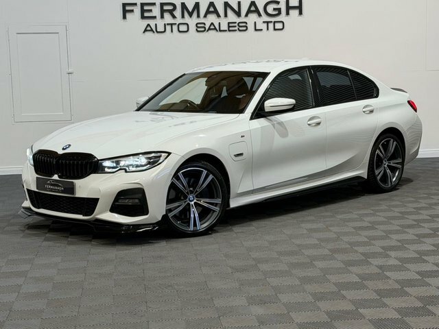 BMW 3 Series 2.0 330E 12Kwh M Sport Saloon Plug-in H MW22FLZ White #4