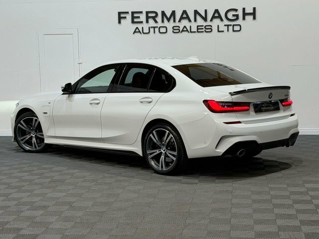 BMW 3 Series 2.0 330E 12Kwh M Sport Saloon Plug-in H MW22FLZ White #3