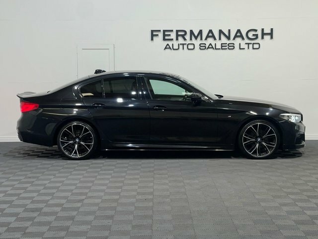 BMW 5 Series 2.0 520D M Sport Saloon Euro 6 S Black #2