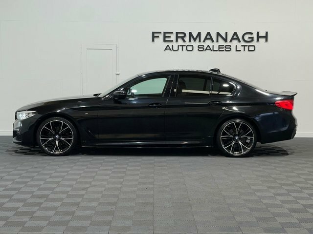 BMW 5 Series 2.0 520D M Sport Saloon Euro 6 S Black #5