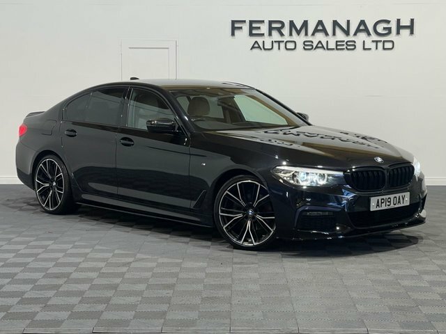 BMW 5 Series 2.0 520D M Sport Saloon Euro 6 S Black