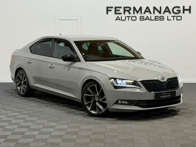 Skoda Superb 2.0 Tdi Sportline Hatchback Euro Grey