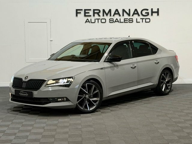 Skoda Superb 2.0 Tdi Sportline Hatchback Euro Grey #4