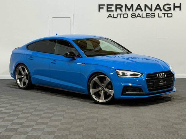 Audi A5 2.0 Tfsi 35 Black Edition Sportback S T Blue