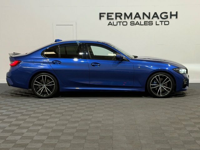 BMW 3 Series 2.0 320D Mht M Sport Saloon Hybrid PXZ2714 Blue #2